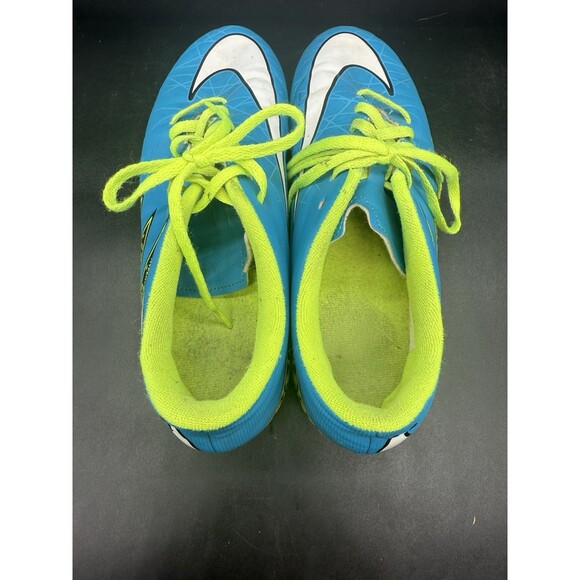NIKE Hypervenom 2 FG Blue Lagoon Soccer Cleats 744944-400 Womens Size 8 HTF EUC - Picture 6 of 8